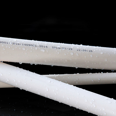 Samoprzylepna biała rura spustowa PVC Zagęszczona DN40 DN63 Plastikowa rura do wody pitnej UPVC