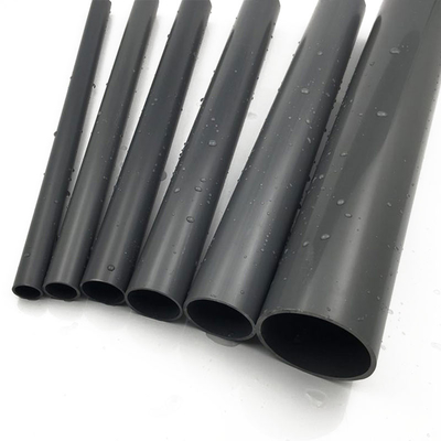 Rury o niskiej cenie Szare rury PVC U o średnicy 125 mm 8 cali szare do zaopatrzenia w wodę