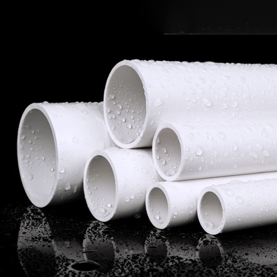 Wysokiej jakości zaopatrzenie w wodę i drenaż Ceny rur z tworzywa sztucznego PVC Rura drenażowa z PVC
