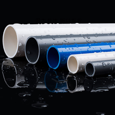 Dostosuj plastikowe rury drenażowe z PVC do odwadniania systemu wodnego