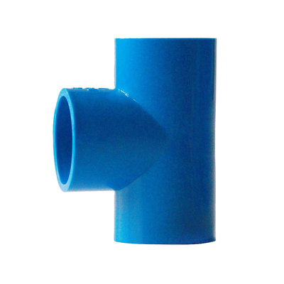 Złączki do rur drenażowych z PVC w kolorze niebieskim o dużej średnicy Kolanko o średnicy 90 stopni