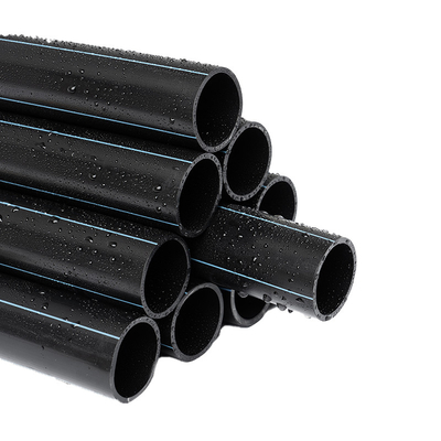 8-calowy Pe100 HDPE Grubość rury wodociągowej Rury z tworzywa sztucznego Czarne Dostosowane