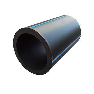 Rura wodociągowa HDPE w kolorze czarnym ISO9001 PE100 DN160mm