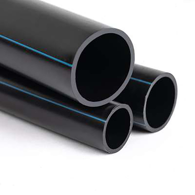 ISO9001 HDPE Zaopatrzenie w wodę Plastikowa rura kanalizacyjna Czarny polietylen o dużej gęstości