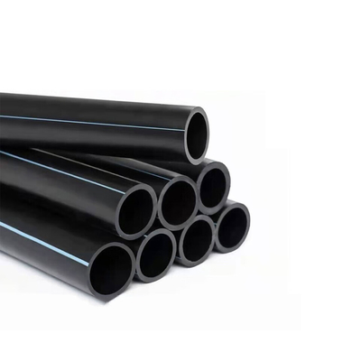PE100 Rury wodociągowe HDPE o czarno-niebieskich paskach odporne na korozję