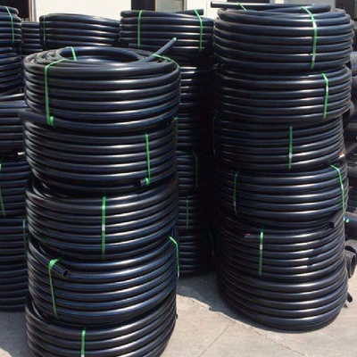 Rurociąg wodny PE Hdpe / Rurociąg wodny PE w czarnym rozmiarze