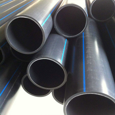 DN16mm-1800mm Hdpe Pipe Pe Pipe Certified To ISO9001 W niebieskim lub czarnym kolorze