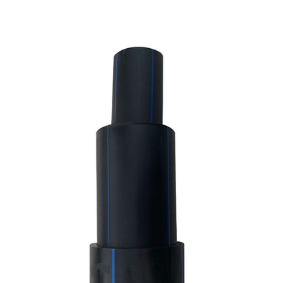 Trwałe rury wodne HDPE w kolorze czarno-niebieskim (2,3-117 mm)
