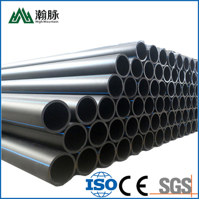 DN16mm-1800mm Czarne HDPE Rury wodne dla inżynierii miejskiej Rury wodne z tworzyw sztucznych Rury Hdpe
