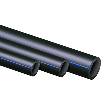 Rury wodociągowe HDPE odporne na korozję DN16mm-1800mm Niebieskie lub czarne z niebieskimi paskami