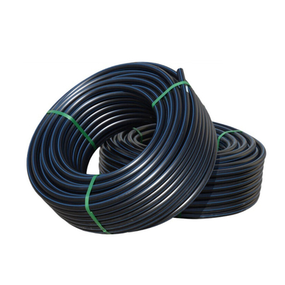 Rury wodociągowe HDPE odporne na korozję DN16mm-1800mm Niebieskie lub czarne z niebieskimi paskami