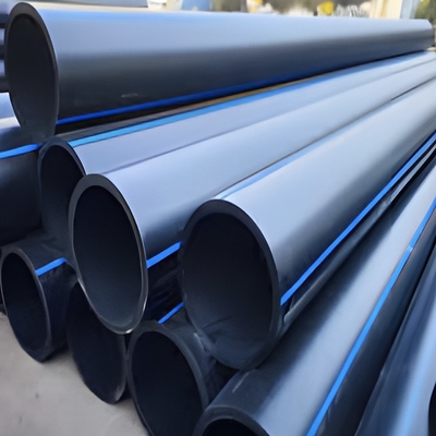 Rury wodociągowe HDPE 1.25MPa-2.5MPa z polietylenu o wysokiej gęstości, długość 5,8m/11,8m/Dostosowane
